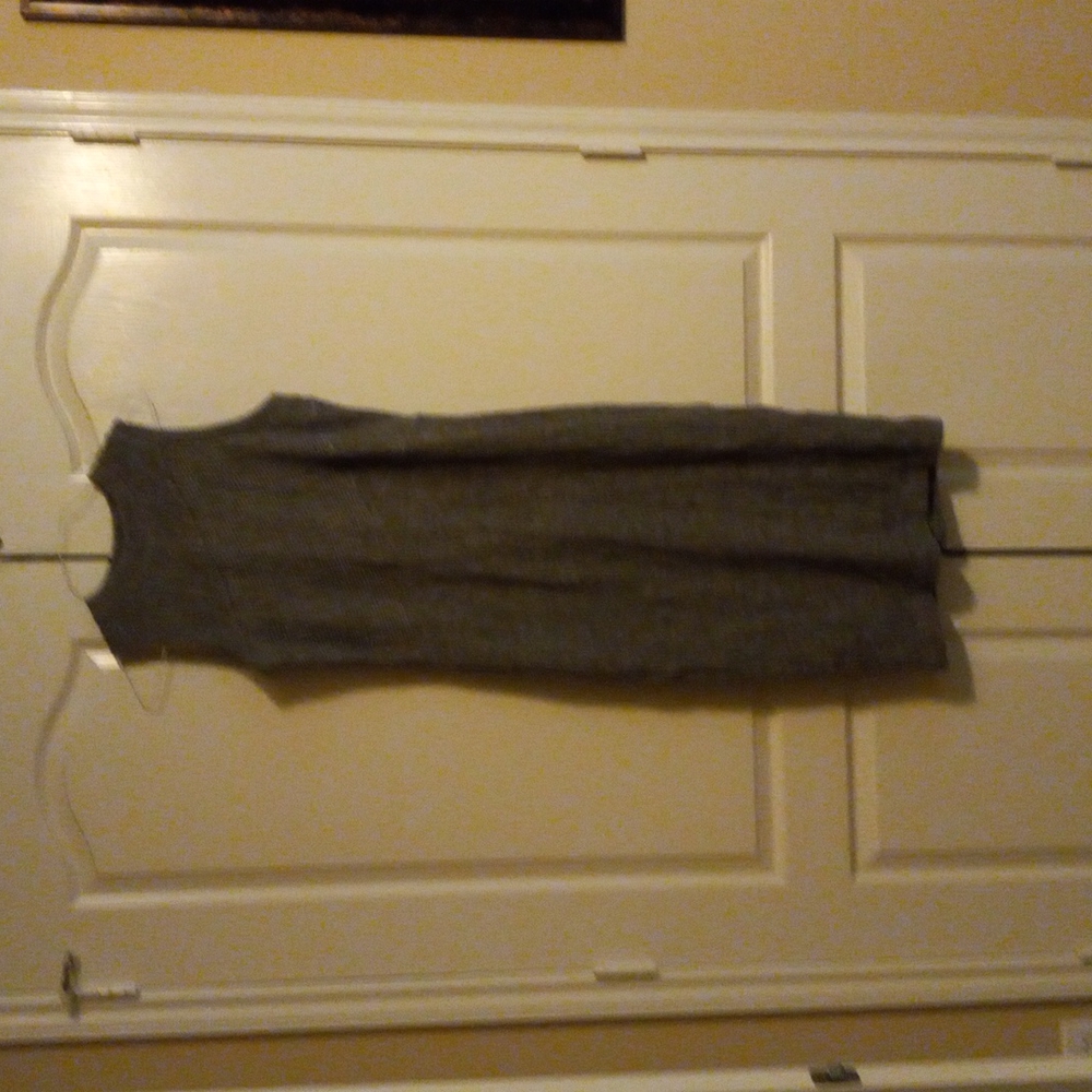 Sleeveless Sweater Dress